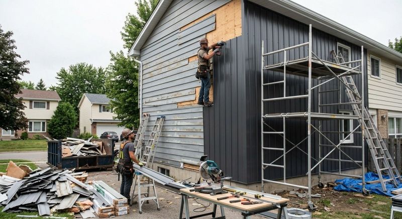 Aluminium Siding Installation in Mecklenburg County, NC