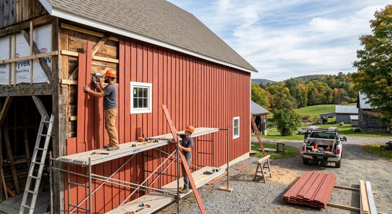 Barn Siding Installation in Charlotte, NC
