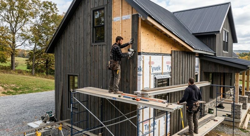 Barn Siding Installation in Mecklenburg County, NC