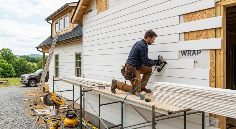 Batten Siding Installation in Midland, NC