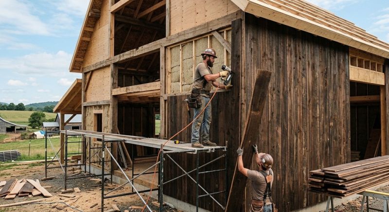 Batten Siding Installation in Monroe, NC