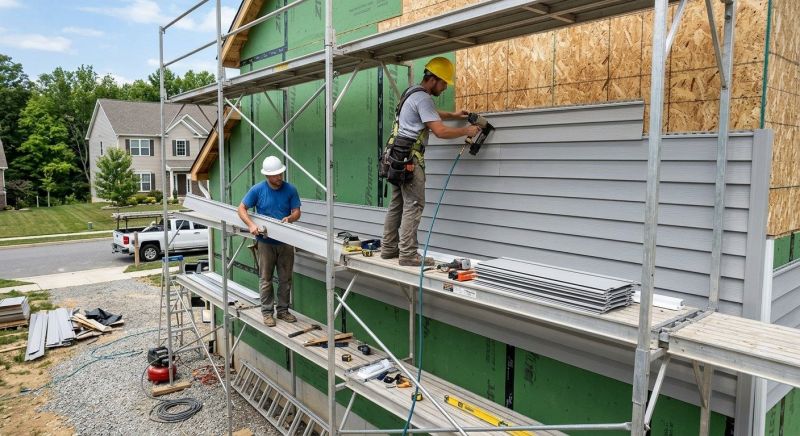 Building Siding Installation in Union County, NC