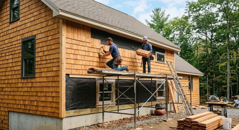 Cedar Siding Installation in Monroe, NC