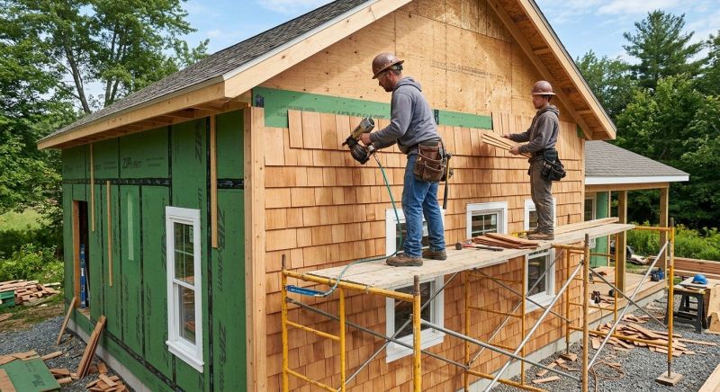 Cedar Siding Installation in Wingate, NC