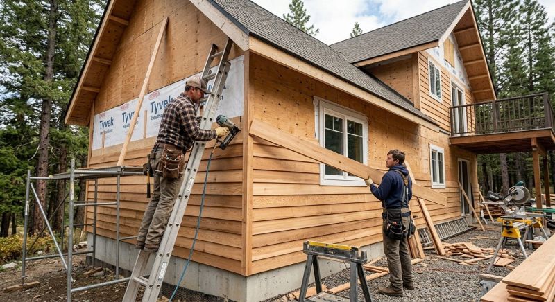 Cedar Siding Installation in Wingate, NC