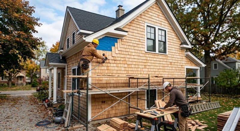 Cedar Siding Installation in Wingate, NC