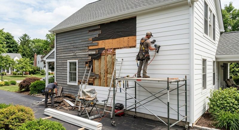 Cement Board Replacement in Union County, NC