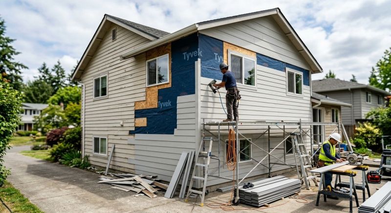 Cement Siding Replacement in Mecklenburg County, NC