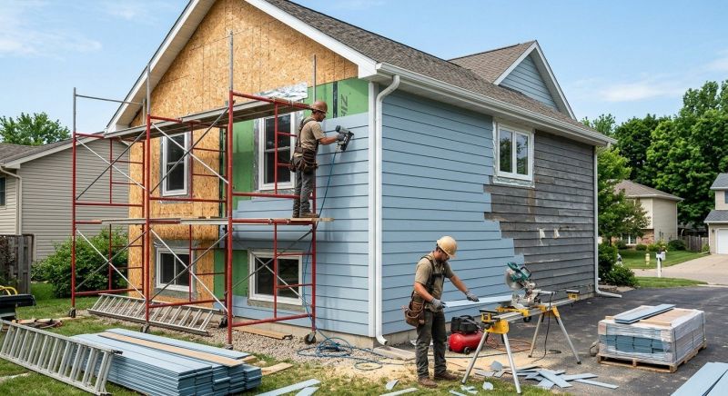 Cement Siding Replacement in Monroe, NC