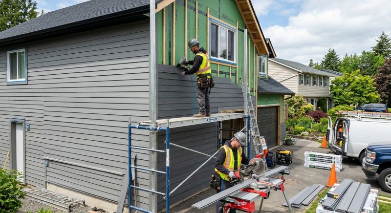 Composite Siding Installation in Locust, NC