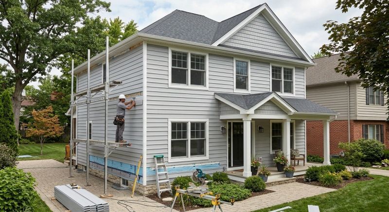 Dutch Lap Siding Installation in Union County, NC