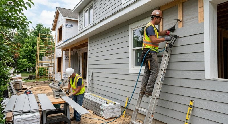 Fiber Siding Installation in Locust, NC