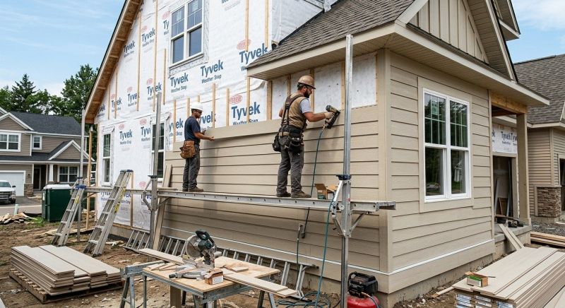 Fiber Siding Installation in Locust, NC