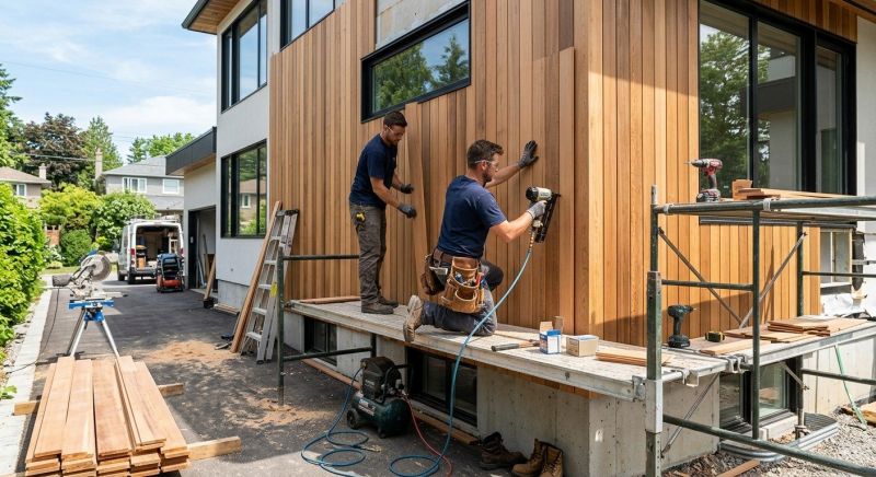 Hardwood Siding Installation in Waxhaw, NC