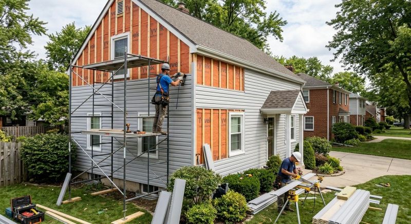 House Siding Installation in Mecklenburg County, NC