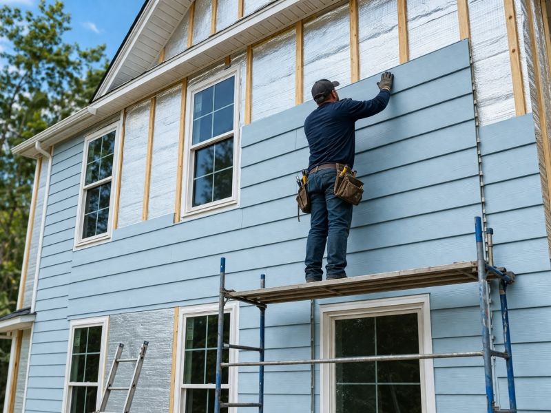 Insulated Siding Installation in Lancaster, SC