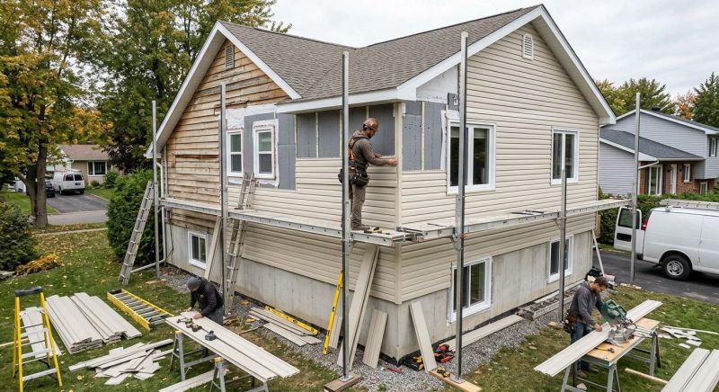 Insulated Siding Installation in Wingate, NC