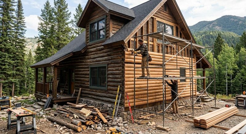 Log Siding Replacement in Union County, NC
