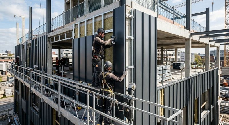 Metal Cladding Installation in Union County, NC