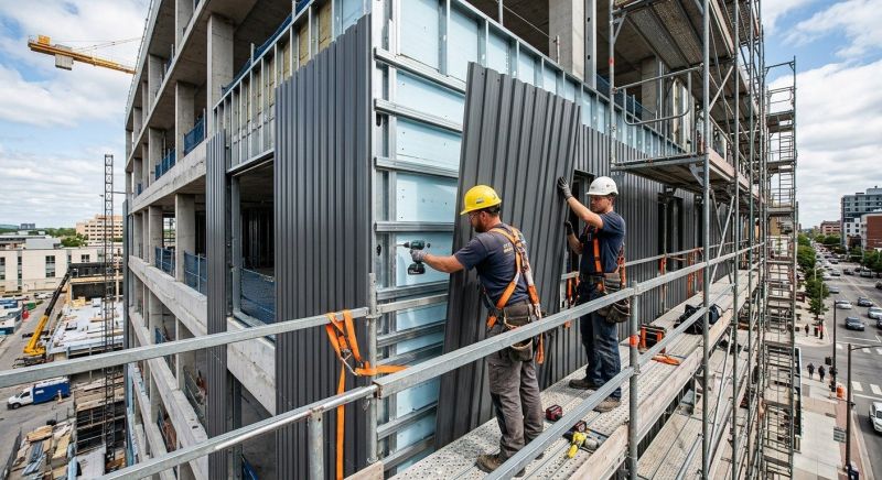 Metal Cladding Installation in Union County, NC