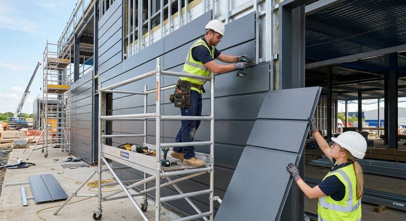 Metal Cladding Installation in Union County, NC