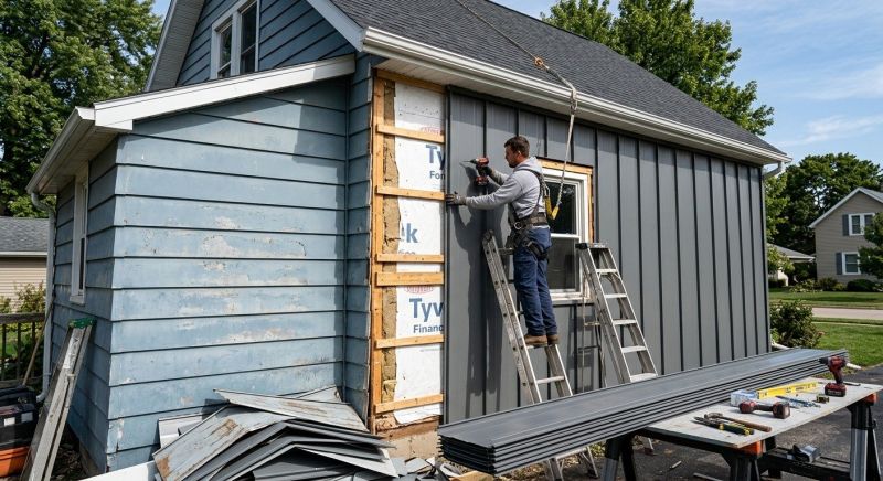 Metal Siding Installation in Charlotte, NC
