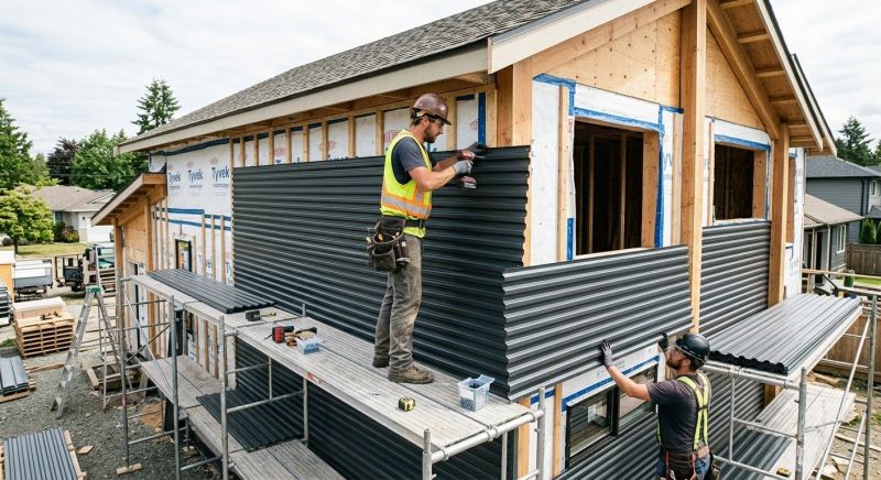 Metal Siding Installation in Waxhaw, NC
