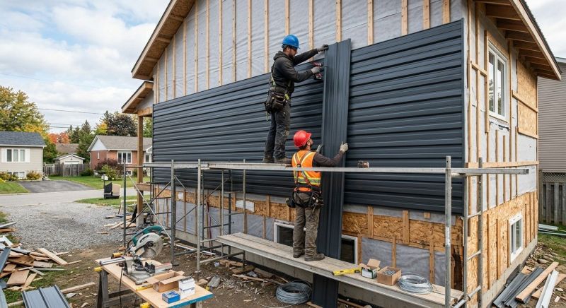 Metal Siding Replacement in Mecklenburg County, NC