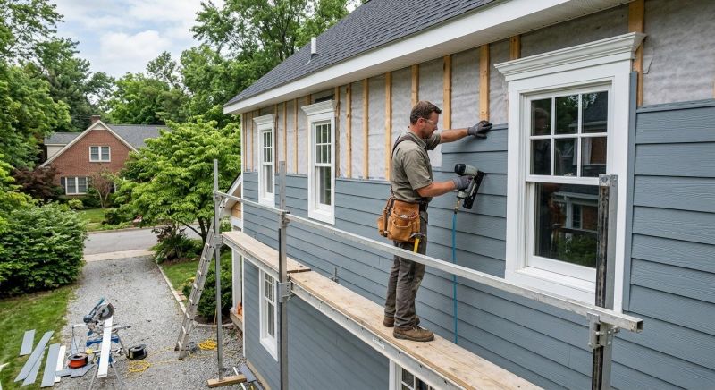 Polymer Siding Installation in Union County, NC