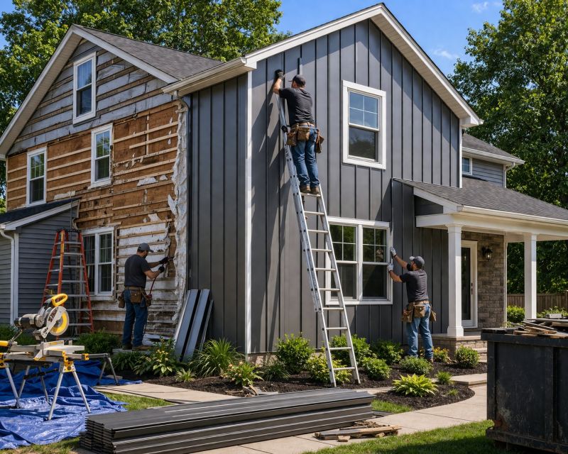 Residential Siding Replacement in Union County, NC