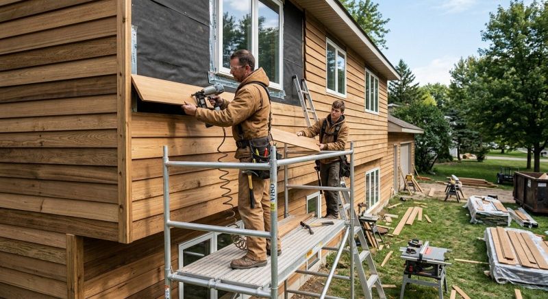 Rustic Siding Installation in Union County, NC