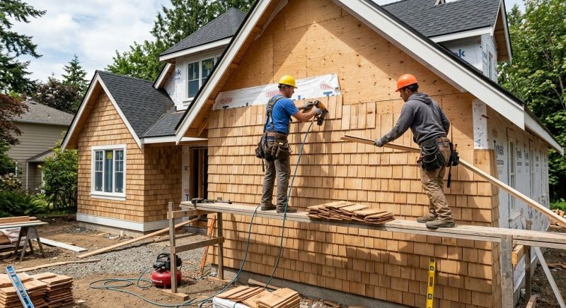 Shake Siding Installation in Union County, NC