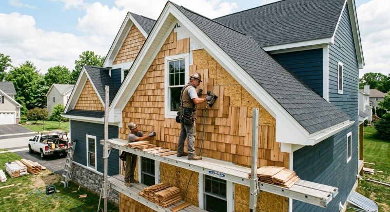 Shake Siding Installation in Locust, NC