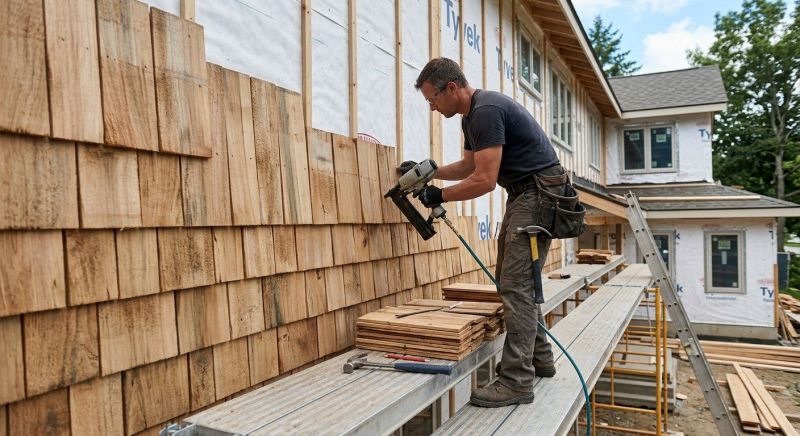 Shake Siding Installation in Locust, NC