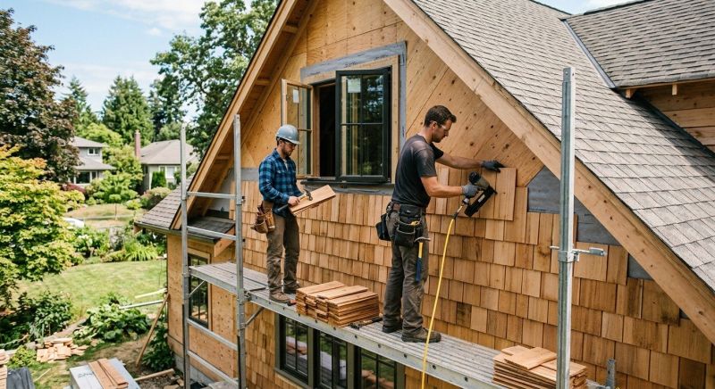 Shingle Siding Installation in Union County, NC