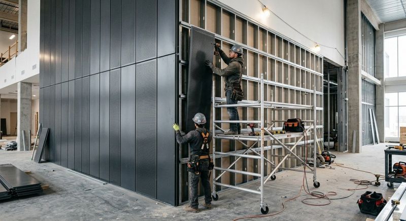 Steel Cladding Installation in Union County, NC