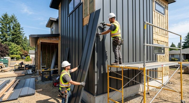 Tin Siding Installation in Union County, NC