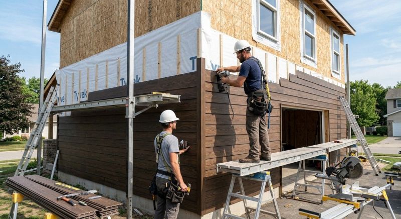 Wood Barn Siding Installation in Union County, NC