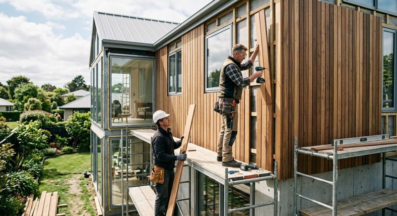 Wood Cladding Installation in Indian Trail, NC