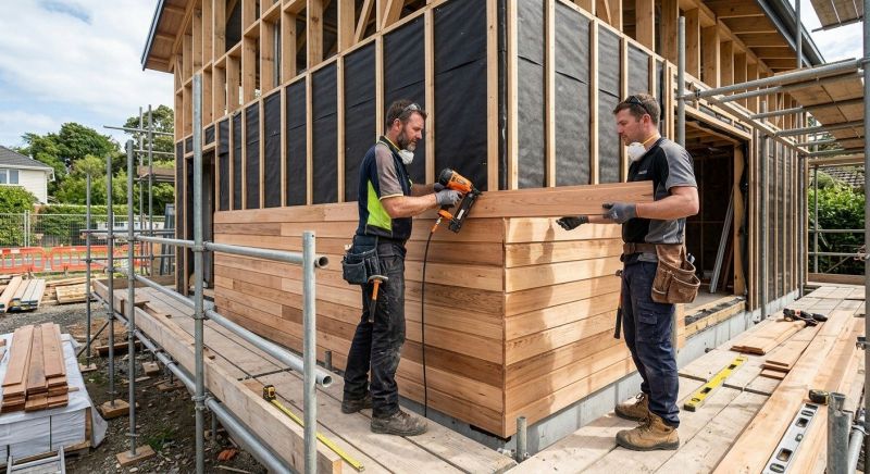 Wood Cladding Installation in Lancaster, SC