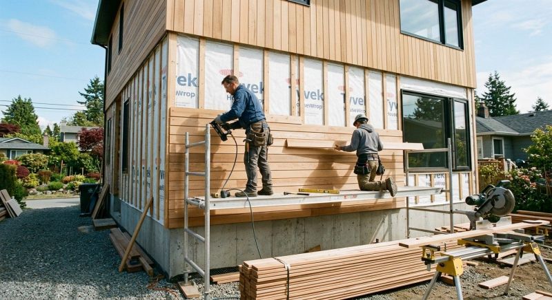 Wood Cladding Installation in Lancaster, SC