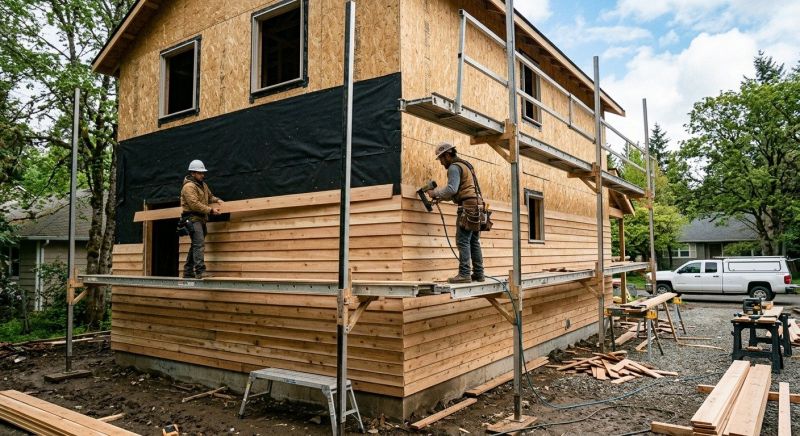 Wood Siding Installation in Indian Trail, NC
