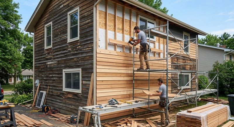 Wood Siding Installation in Lancaster, SC