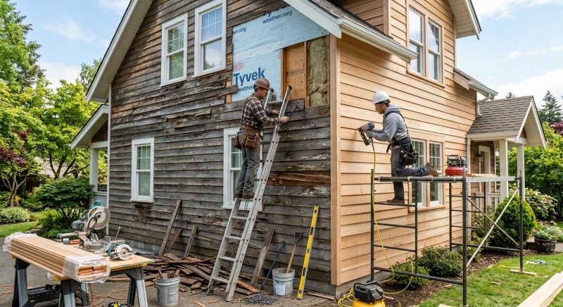 Wood Siding Replacement in Union County, NC
